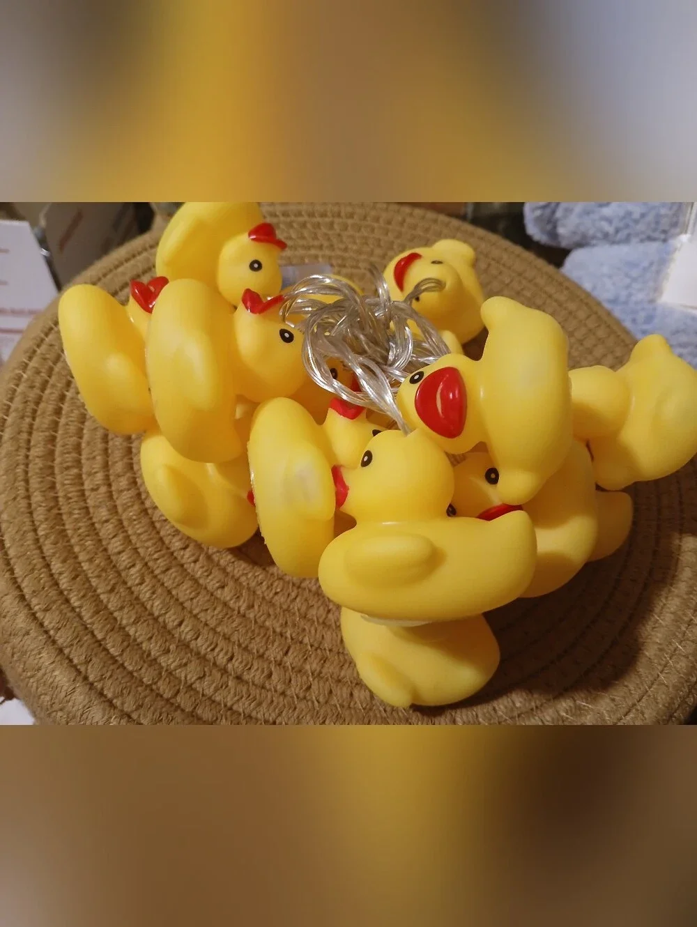 Yellow Rubber Duck String Lights - Charming Bath & Home Accent